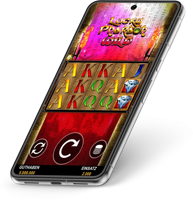 Lucky Pharaoh mobil – Spielen auf Smartphone und Tablet