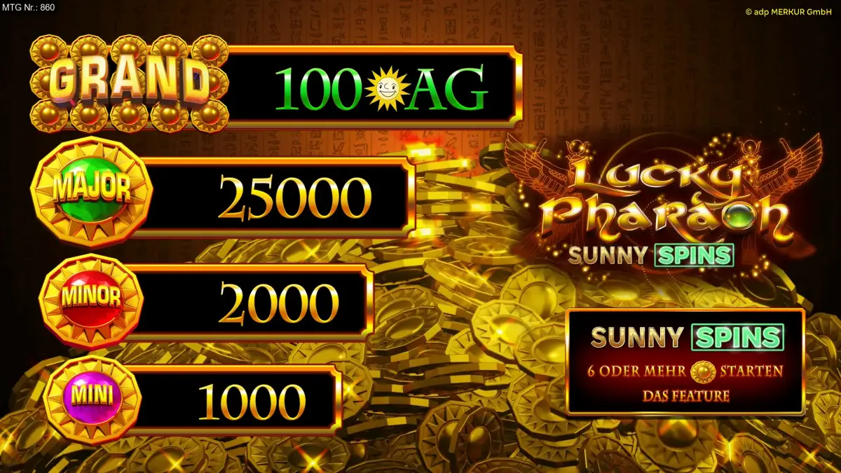 Lucky Pharaoh Sunny Spins – Bonusrunden Spielplan